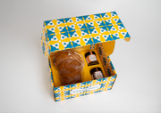 Box Regalo: Natu BabbaĚ senza glassatura + 1 Crema e 1 Confettura